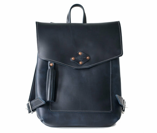 Full Grain Leather Rucksack, view 8